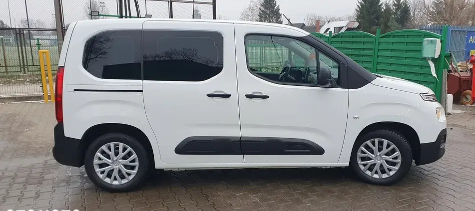 citroen warszawa Citroen Berlingo cena 42900 przebieg: 216000, rok produkcji 2019 z Warszawa